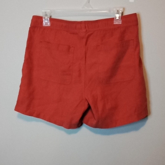 Nicole Miller Burnt Orange Rayon Short - M - Picture 4 of 6